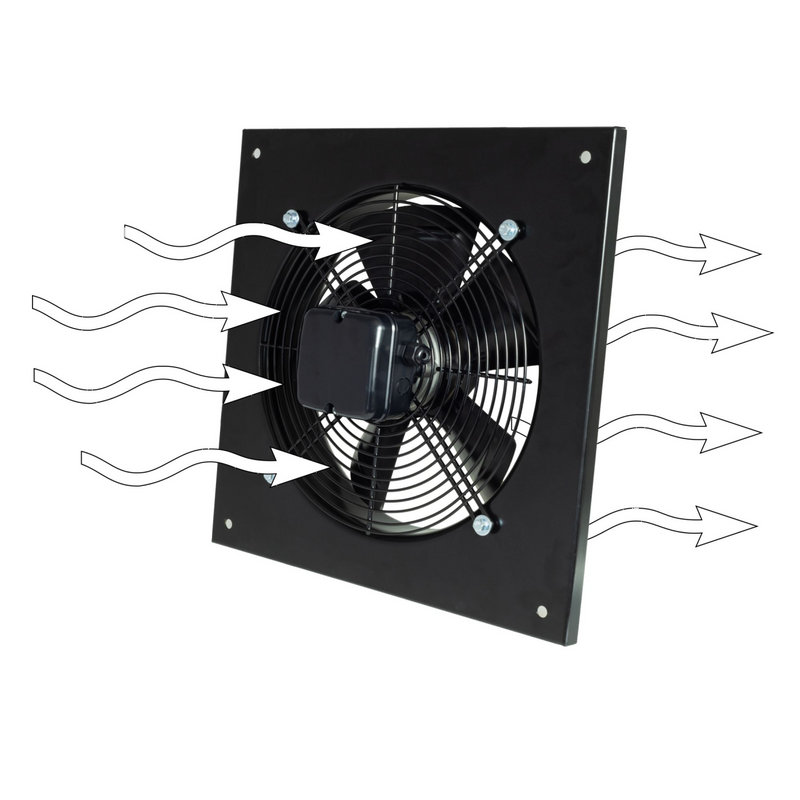 jackfru Axiale ventilator 150 mm, afzuigventilator 6 inch, afzuiging 500 m³/h, 220 V, badkamer, keuken, kantoor, toilet jackfru Axiale ventilator 150 mm, afzuigventilator 6 inch, afzuiging 500 m³/h, 220 V, badkamer, keuken, kantoor, toilet