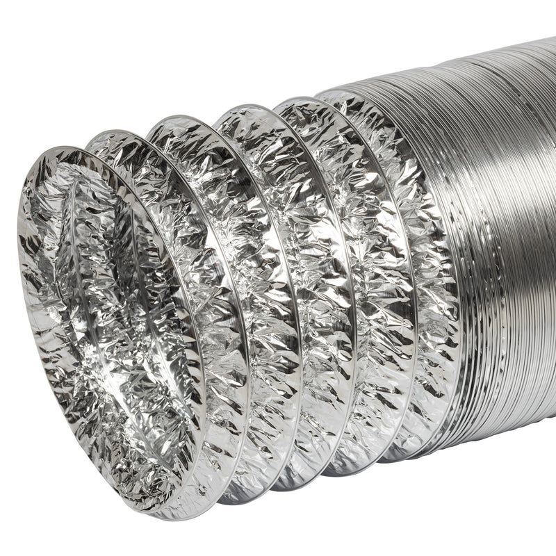 Aluminium flexibele kanaalslang 160 mm x 3 m - ALD160_3
