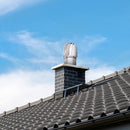 Schoorsteenopzetstuk verlengd 150 mm schoorsteenkap, schoorsteenopzetstuk STERR