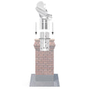 TCA - Keramische overgang voor schoorsteenbekleding