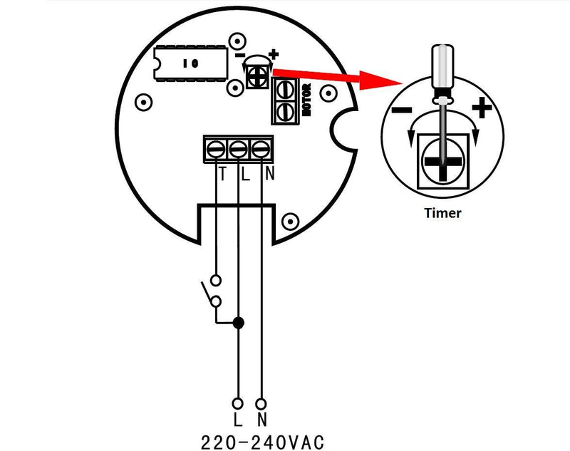 Zilverkleurige badkamerafzuigventilator met timer 100 mm/4" - BFS100T-S